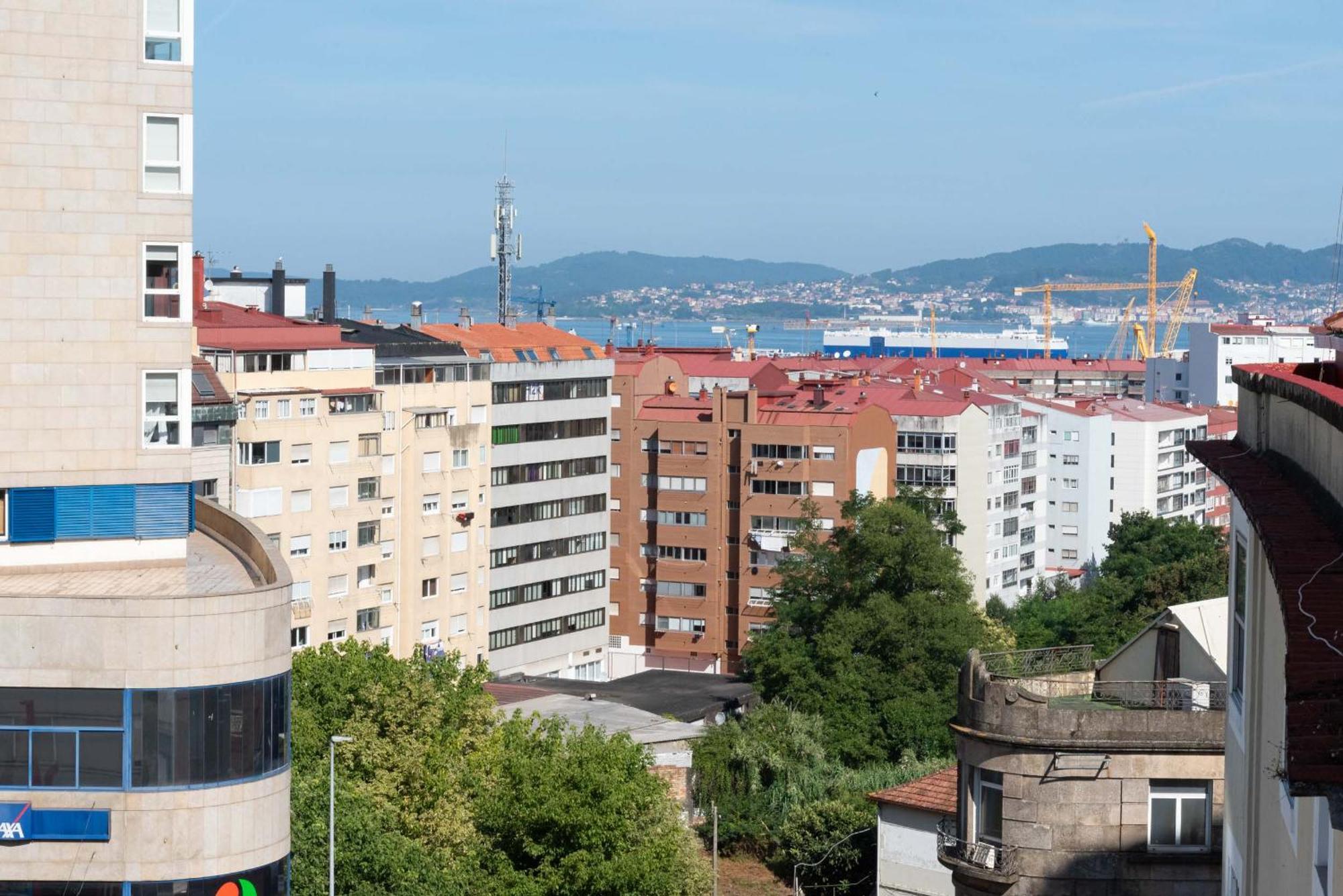 Gran Atico Con Terraza Apartamento Vigo Exterior foto